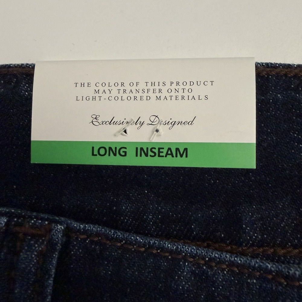 NWT Judy Blue 82678 High Waist Trouser Wide Leg Jeans Womens 15 Long 35 Inseam - Picture 7 of 16
